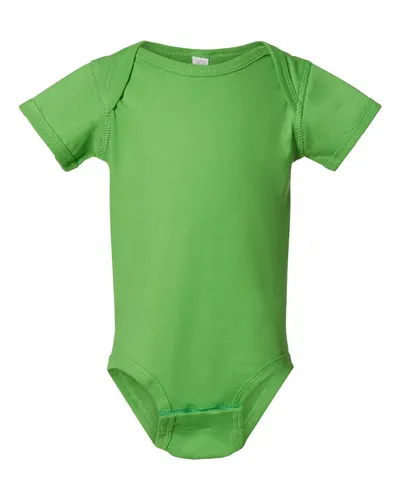 Rabbit Skins 4424 Infant Fine Jersey Bodysuit — blank t-shirt, front view