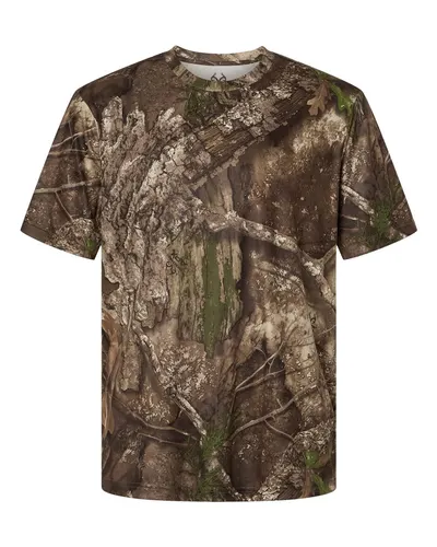 RealTree RT2101 Unisex Realtree® Poly Performance T-Shirt — blank t-shirt, front view