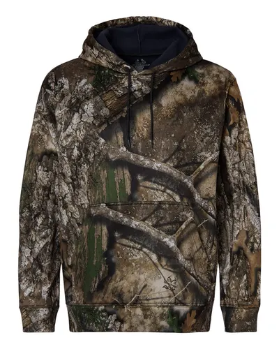 RealTree RT5302 Unisex Realtree® Performance Hooded Sweatshirt — blank hooded sweatshirt, front view