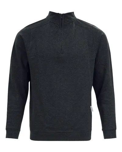 Recover RC1096 Unisex Quarter-Zip Pullover — blank garment, front view