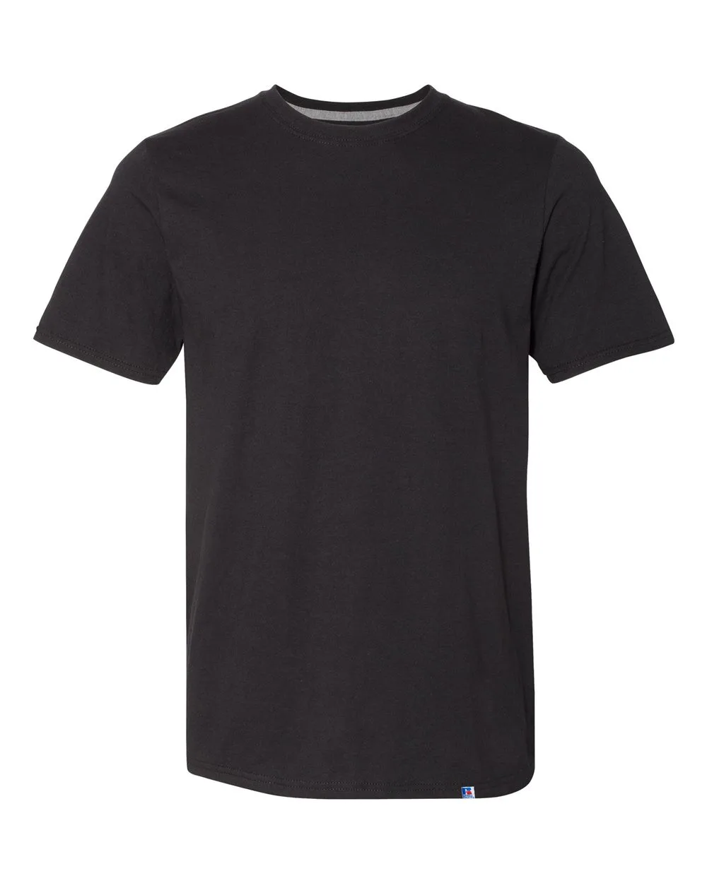 Russell Athletic 64STTM Unisex Dri Power® CVC Performance T-Shirt — blank t-shirt, front view