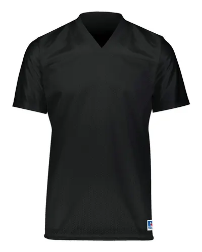 Russell Athletic R0593M Unisex Solid Flag Football Jersey — blank t-shirt, front view