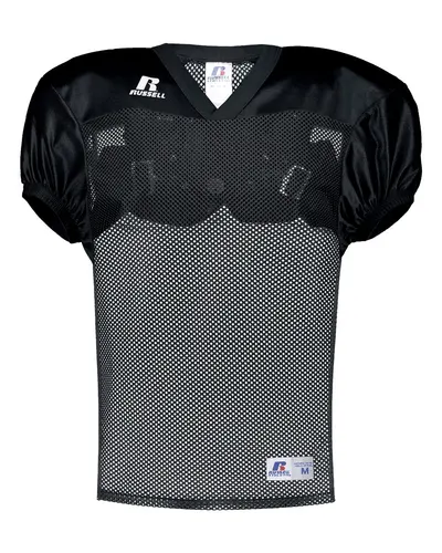 Russell Athletic S096BM Unisex Stock Practice Jersey — blank t-shirt, front view