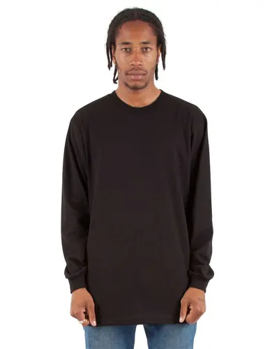 Shaka Wear SHALS Unisex Active Long Sleeve T-Shirt — blank long sleeve tee, front view