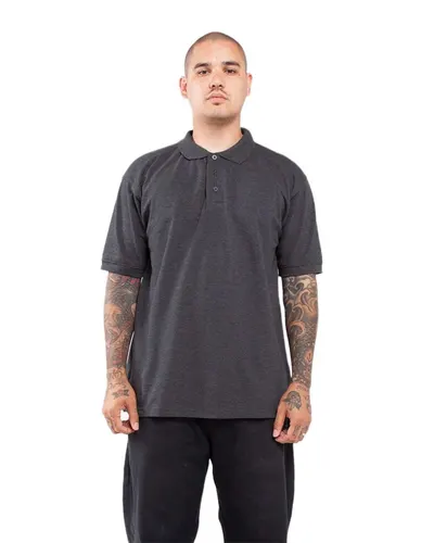 Shaka Wear SHCP Unisex Polo — blank polo, front view