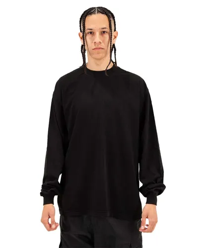 Shaka Wear SHGDLS Unisex Max Heavyweight Garment-Dyed Long Sleeve T-Shirt — blank long sleeve tee, front view