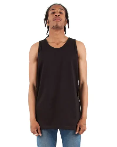 Shaka Wear SHTANK Unisex Active Tank — blank tank top, front view
