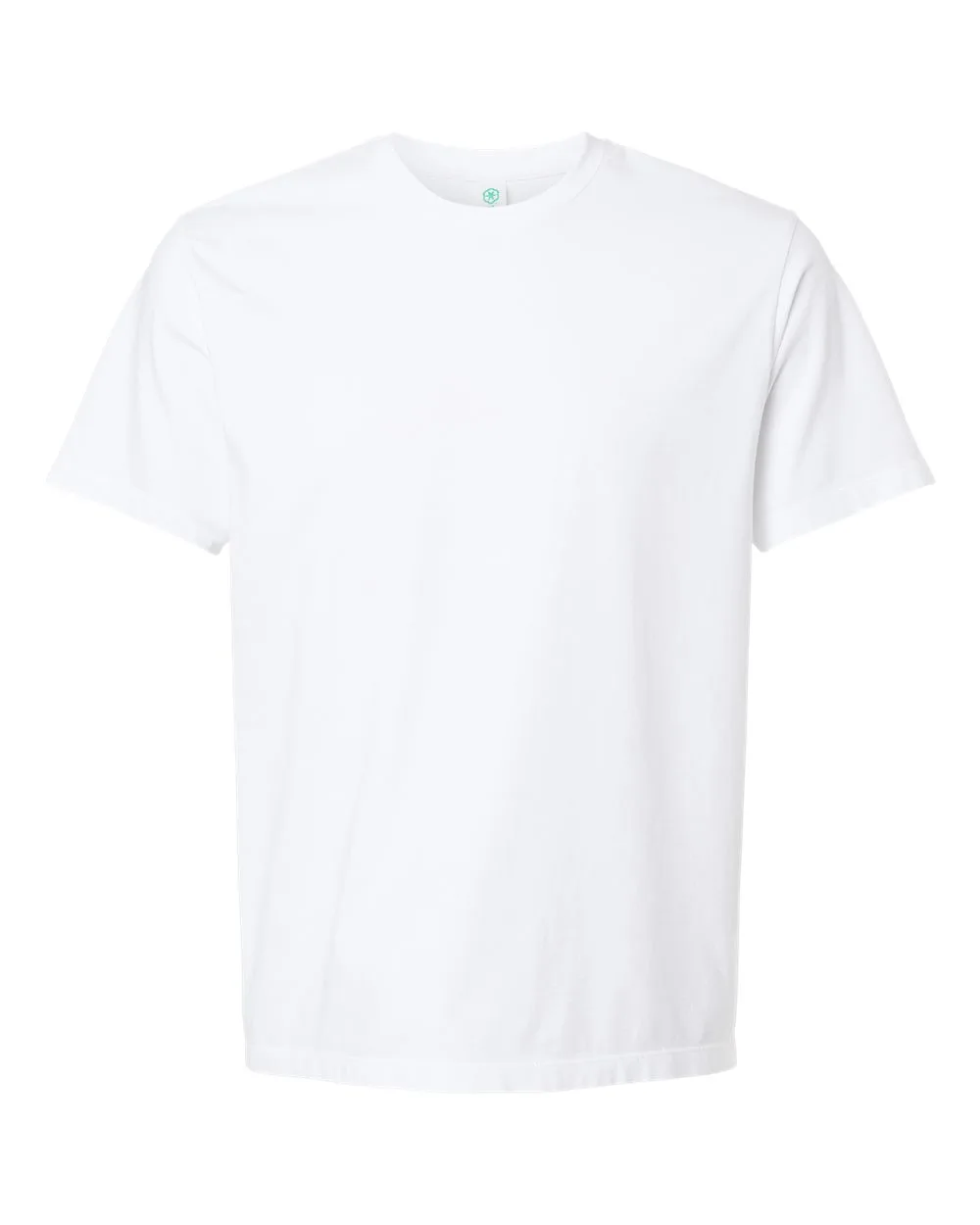 SoftShirts 400 Unisex Organic T-Shirt — blank t-shirt, front view