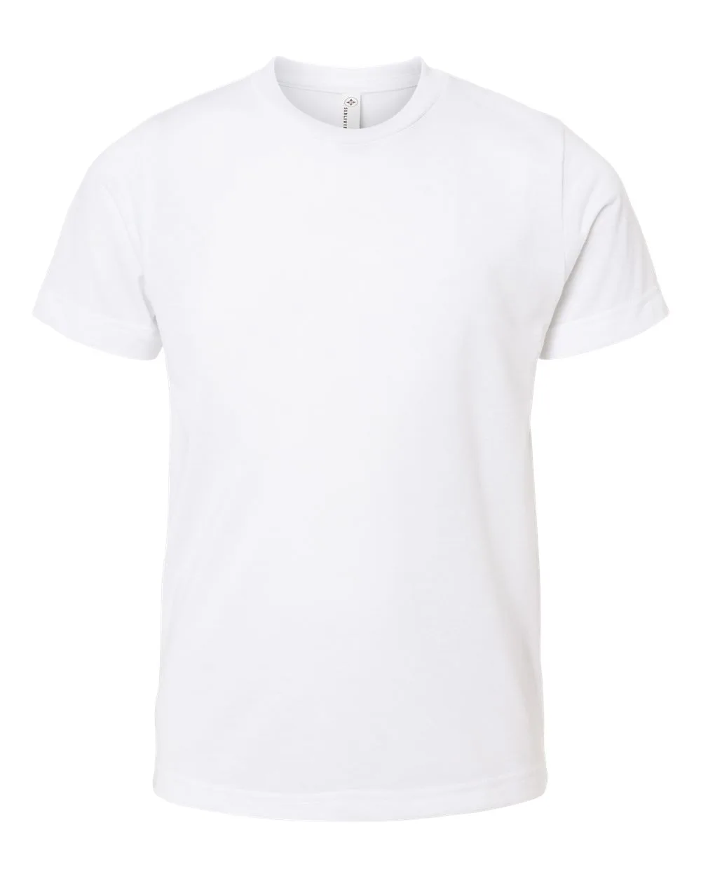 SubliVie 1210 Youth Polyester Sublimation Tee — blank t-shirt, front view