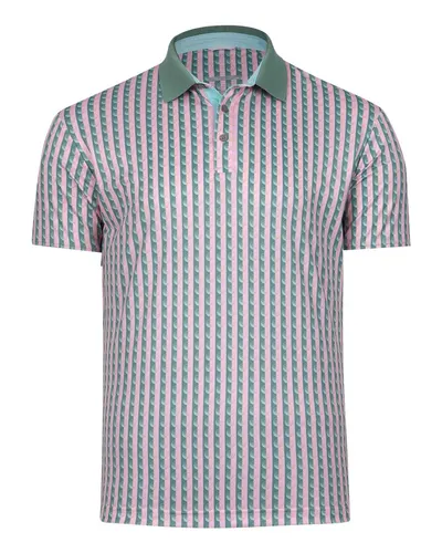 Swannies SW1026 Men's Greens Piqué Polo — blank polo, front view