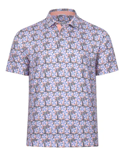 Swannies SW1028 Men's Cabana Polo — blank polo, front view