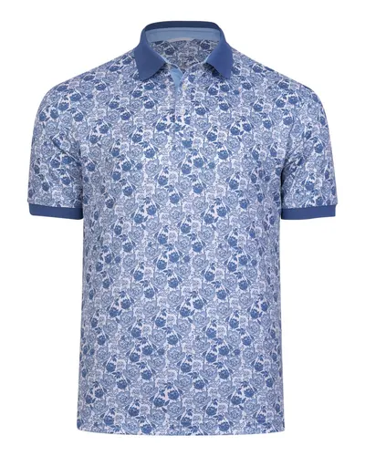 Swannies SW1035 Men's Haven Piqué Polo — blank polo, front view