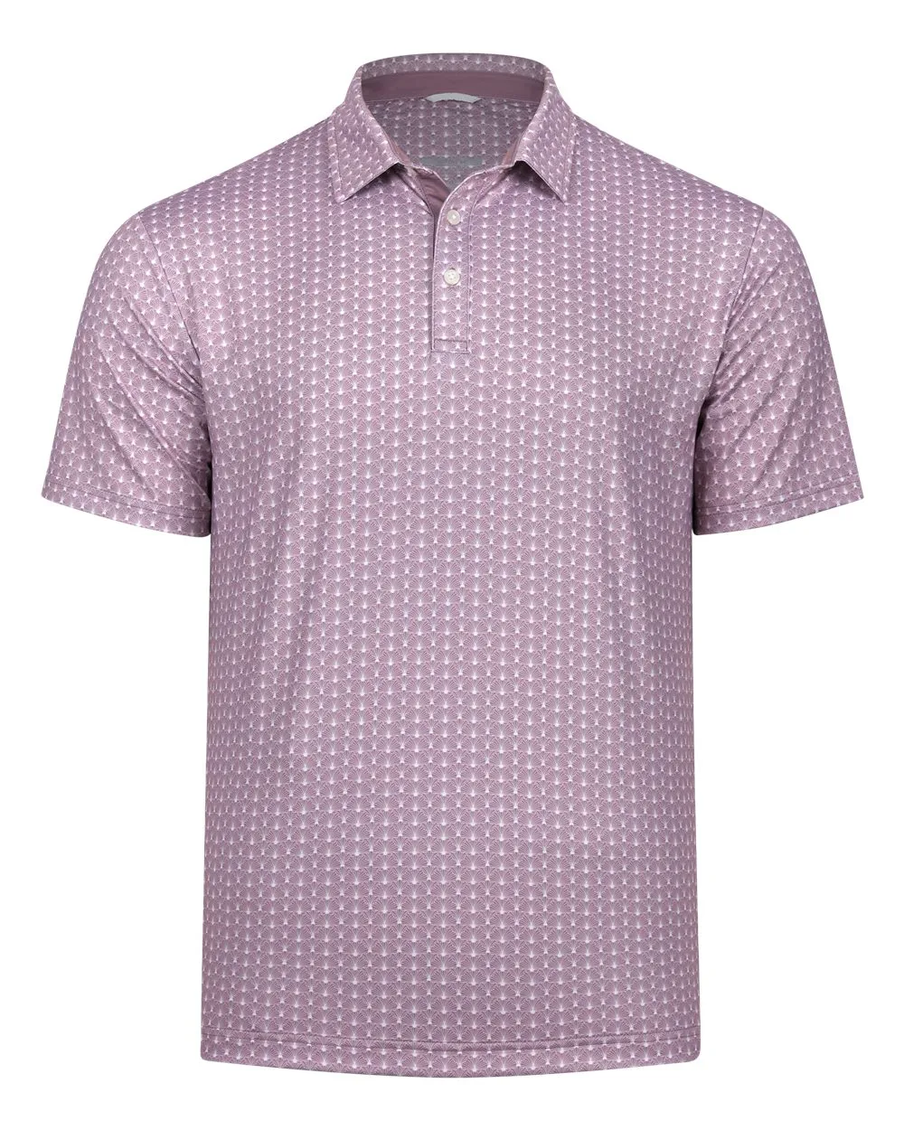 Swannies SW1036 Men's Seashell Polo — blank polo, front view