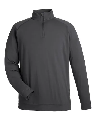 Swannies SWC500 Men's Colt Quarter-Zip Pullover — blank garment, front view