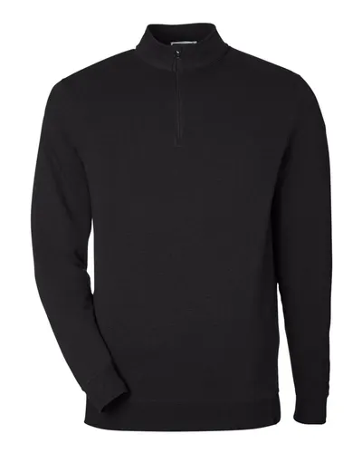 TASC Performance Inc TM616 Men's Cloud French Terry Quarter-Zip Pullover — blank garment, front view