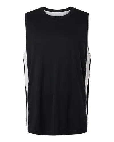 Team 365 TT115 Unisex Zone Performance Reversible Jersey — blank t-shirt, front view
