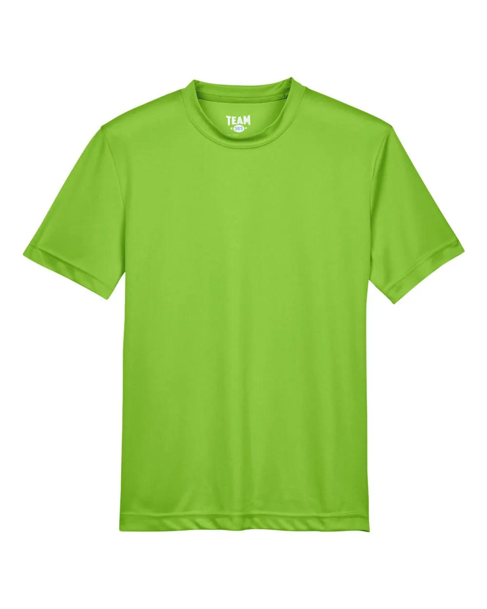 Team 365 TT11Y Youth Zone Performance T-Shirt — blank t-shirt, front view