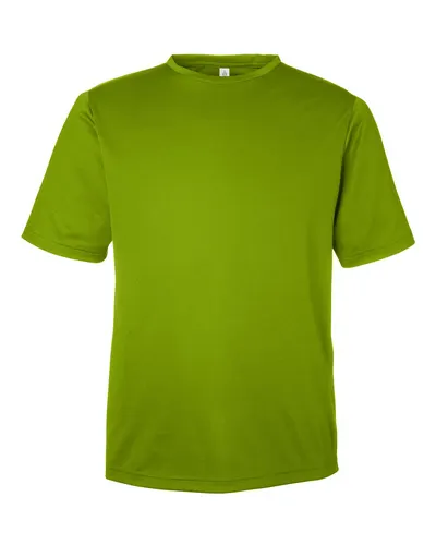 Team 365 TT15 Men's Zone Performance Mesh T-Shirt — blank t-shirt, front view