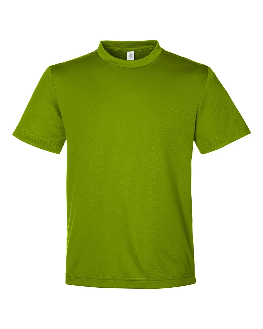 Team 365 TT15Y Youth Zone Performance Mesh T-Shirt — blank t-shirt, front view