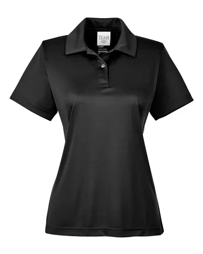 Team 365 TT51W Women's Zone Performance Polo — blank polo, front view