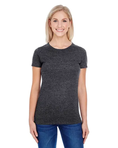 Threadfast Apparel 202A Women's Tri-Blend T-Shirt — blank t-shirt, front view