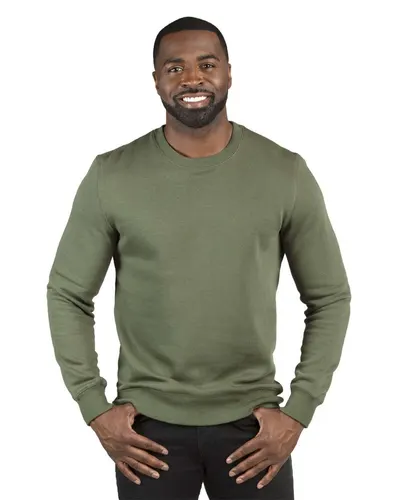 Threadfast Apparel 320C Unisex Ultimate Crewneck Sweatshirt — blank crewneck sweatshirt, front view