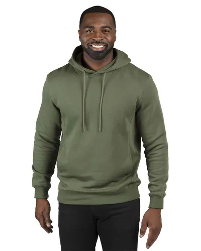 Threadfast Apparel 320H Unisex Ultimate Fleece Pullover Hooded Sweatshirt — blank hooded sweatshirt, front view