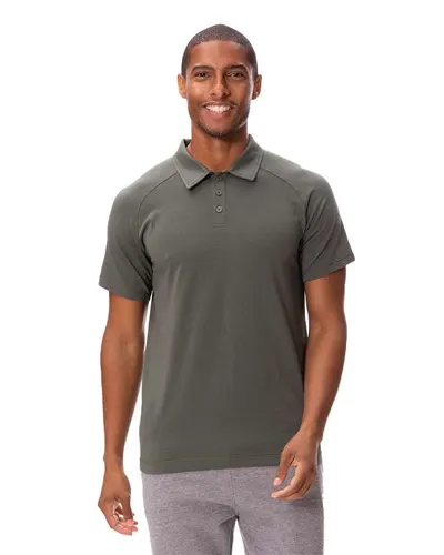 Threadfast Apparel 382PL Men's Impact Polo — blank polo, front view