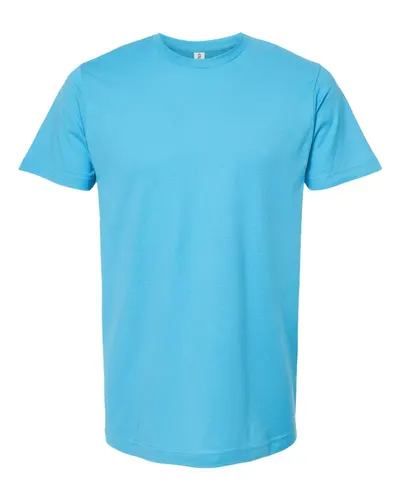Tultex 202 Unisex Fine Jersey T-Shirt — blank t-shirt, front view