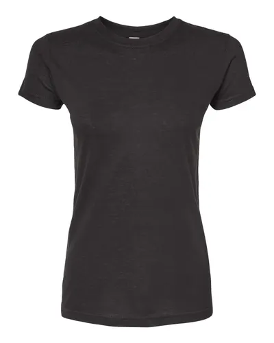 Tultex 240 Women's Poly-Rich T-Shirt — blank t-shirt, front view