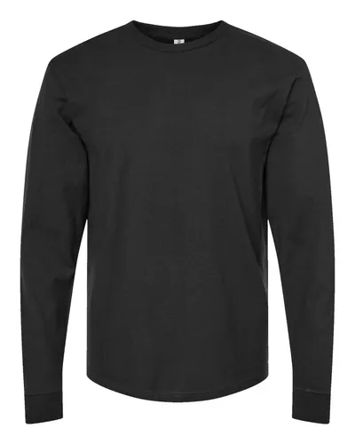 Tultex 291 Unisex Heavyweight Jersey Long Sleeve T-Shirt — blank long sleeve tee, front view
