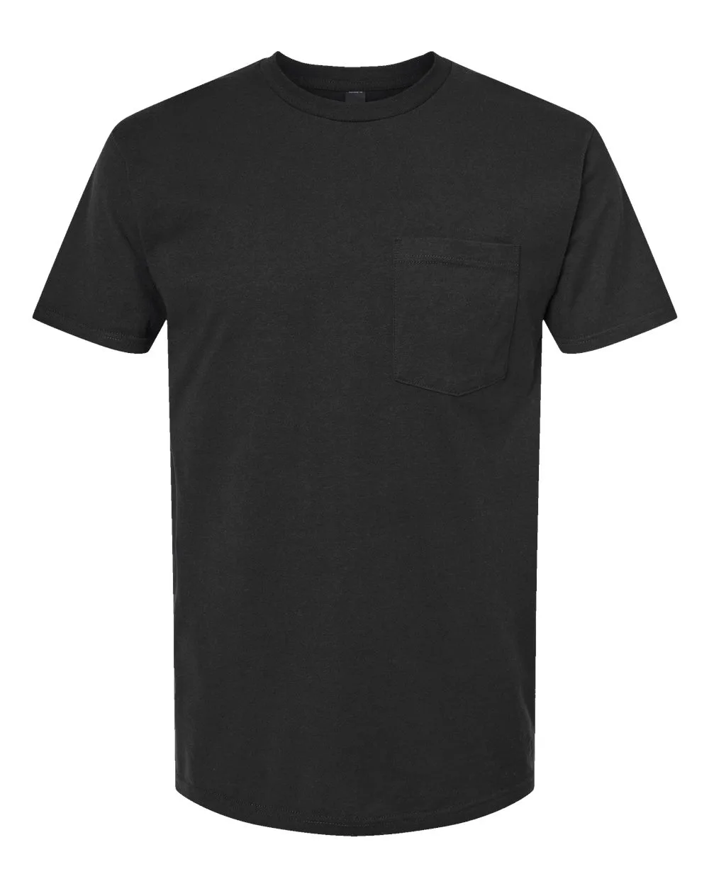 Tultex 293 Unisex Heavyweight Jersey Pocket T-Shirt — blank t-shirt, front view
