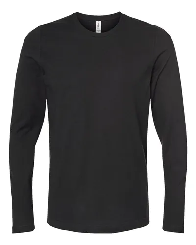 Tultex 591 Unisex Premium Cotton Long Sleeve T-Shirt — blank long sleeve tee, front view