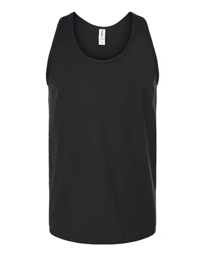 Tultex S105 Unisex Fine Jersey Tank Top — blank tank top, front view