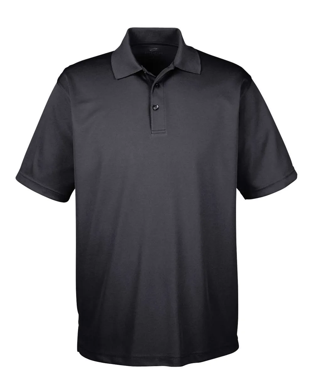 UltraClub 8210 Men's Cool & Dry Mesh Piqué Polo — blank polo, front view