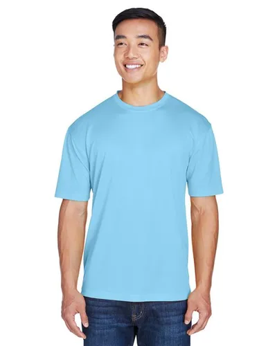 UltraClub 8400 Men's Cool and Dry Sport T-Shirt — blank t-shirt, front view