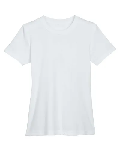 UltraClub 8620L Women's Cool and Dry Performance T-Shirt — blank t-shirt, front view