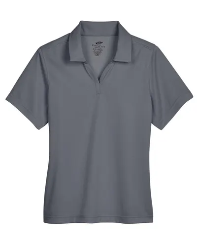 UltraClub UC102W Women's Cavalry Twill Performance Polo — blank polo, front view