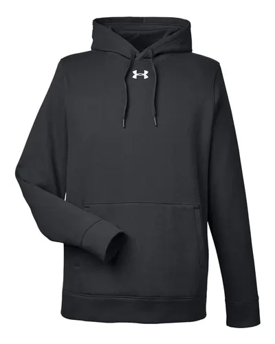 Under Armour 1300123 Men's Hustle Hooded Sweatshirt — blank hooded sweatshirt, front view