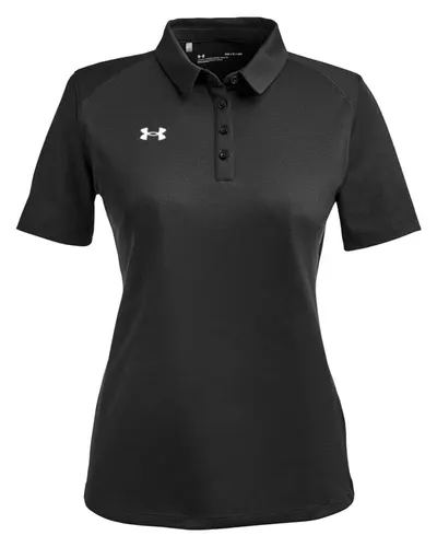 Under Armour 1370431 Women's Tech™ Polo — blank polo, front view