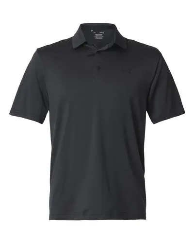 Under Armour 1378676 Men's Playoff 3.0 Stripe Polo — blank polo, front view