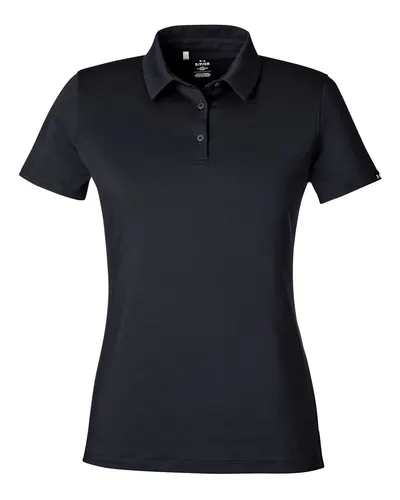 Under Armour 1385910 Women's Recycled Polo — blank polo, front view