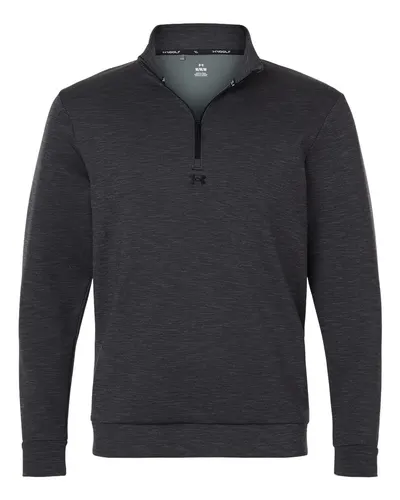 Under Armour 1387124 Men's Drive Midlayer Quarter-Zip Pullover — blank garment, front view