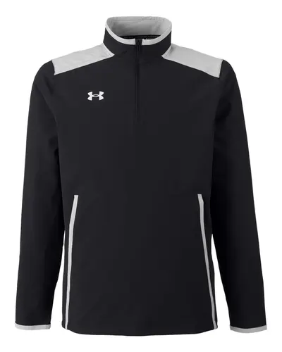 Under Armour 1389611 Men's Motivate 3.0 Quarter-Zip Pullover — blank garment, front view