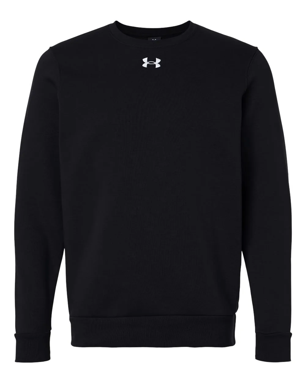 Under Armour 6014160 Men's Team Icon Fleece Crew — blank fleece pullover, front view