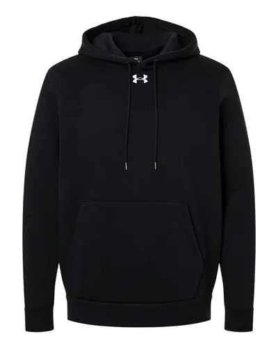 Under Armour 6014161 Men's Team Icon Fleece Hooded Sweatshirt — blank hooded sweatshirt, front view