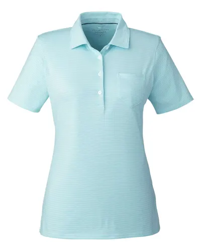 vineyard vines G001320 Women's Fanshell Polo — blank polo, front view