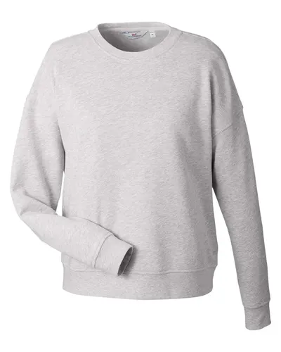 vineyard vines K002794 Women's Garment-Dyed Crewneck Sweatshirt — blank crewneck sweatshirt, front view