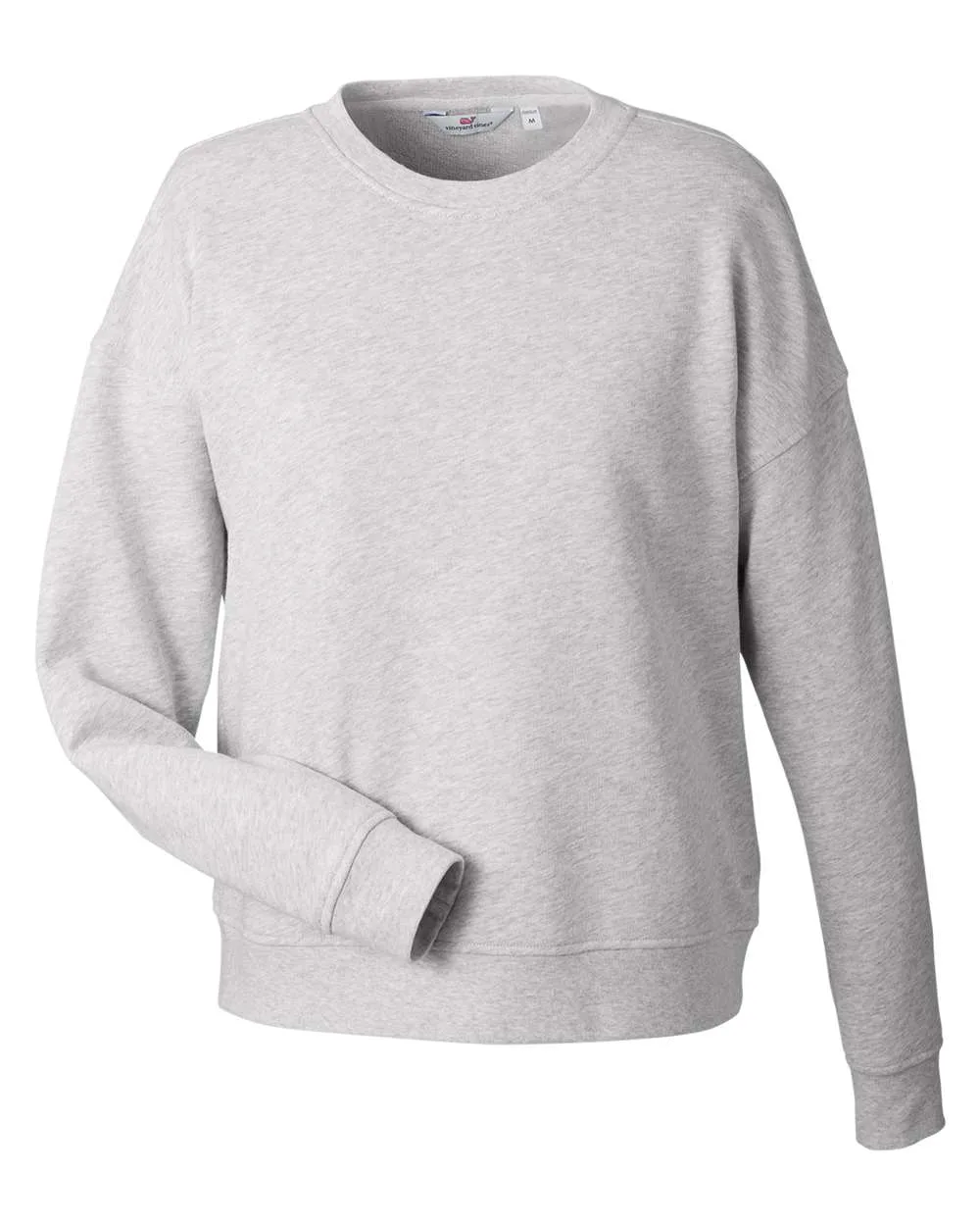vineyard vines K002794 Women's Garment-Dyed Crewneck Sweatshirt — blank crewneck sweatshirt, front view