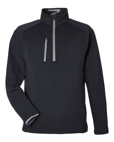 Zero Restriction L330 Men's Quarter-Zip Pullover — blank garment, front view